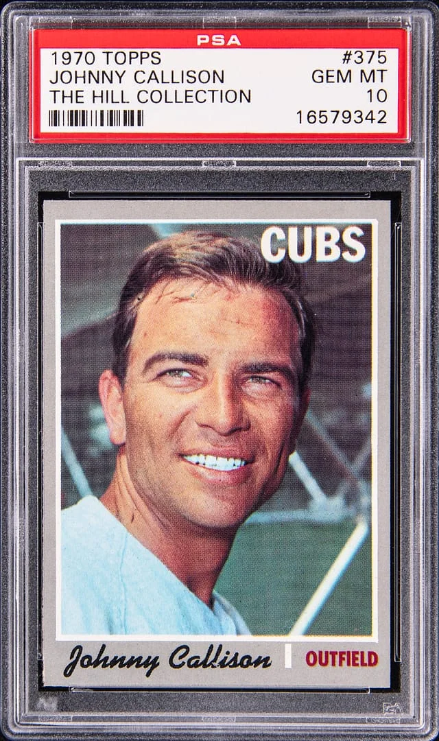 1970 Topps Johnny Callison #375 card image