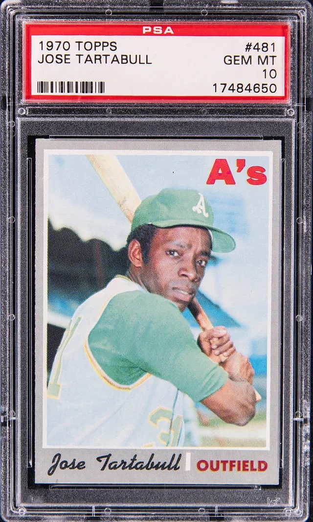 1970 Topps Jose Tartabull #481 card image