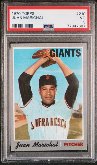 1970 Topps Juan Marichal #210 card image