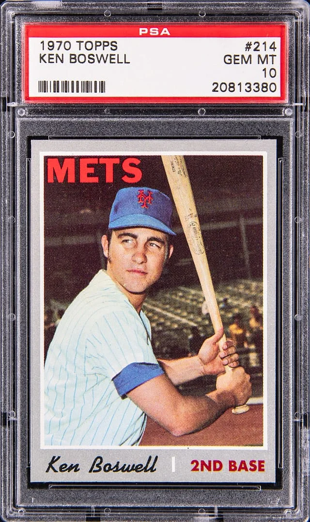 1970 Topps Ken Boswell #214 card image