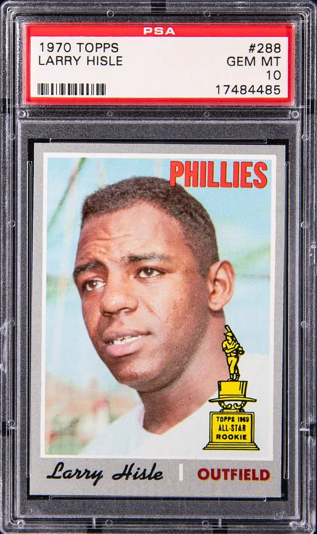 1970 Topps Larry Hisle #288 card image