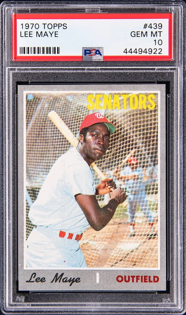 1970 Topps Lee Maye #439 card image