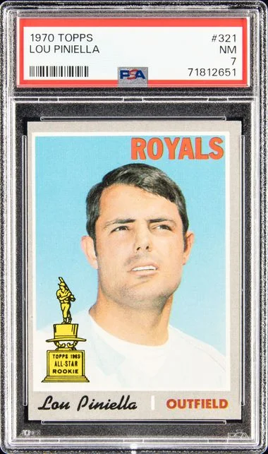 1970 Topps Lou Piniella #321 card image