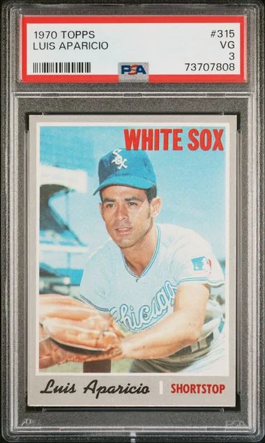 1970 Topps Luis Aparicio #315 card image