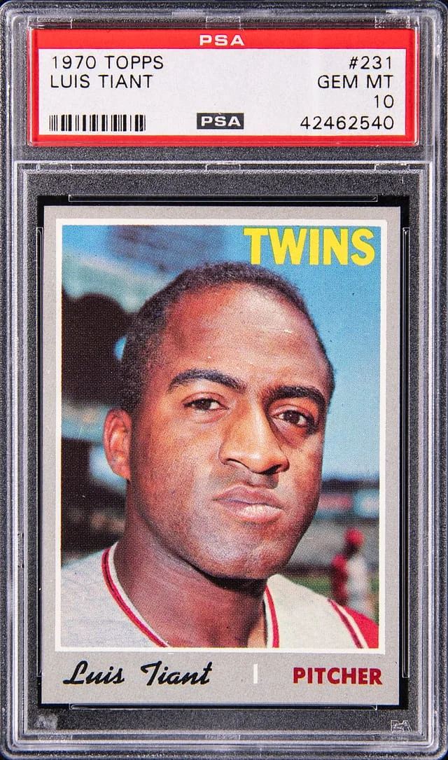 1970 Topps Luis Tiant #231 card image
