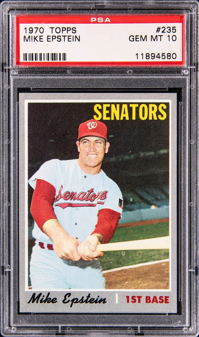 1970 Topps Mike Epstein #235 card image