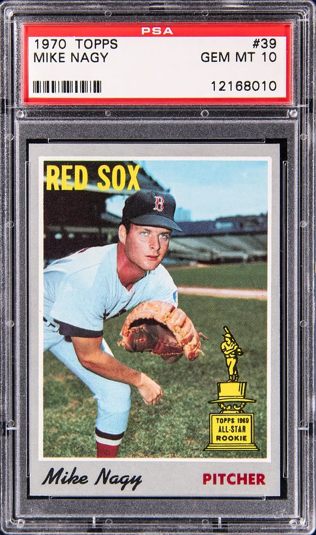 1970 Topps Mike Nagy #39 card image