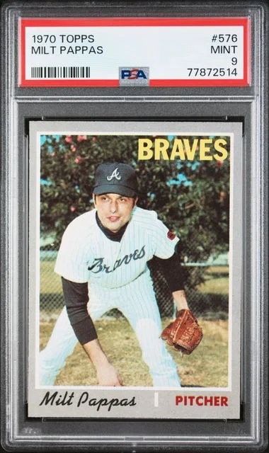 1970 Topps Milt Pappas #576 card image