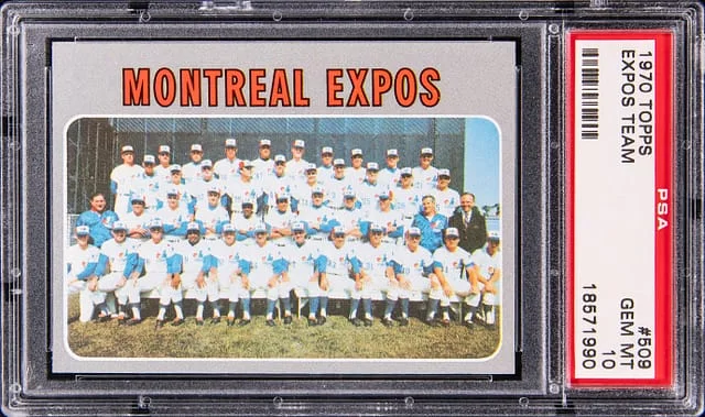 1970 Topps Montreal Expos #509 card image