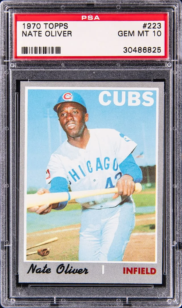 1970 Topps Nate Oliver #223 card image