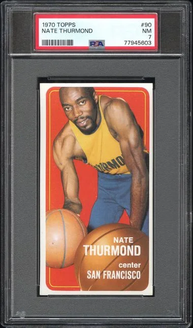1970 Topps Nate Thurmond #90 card image