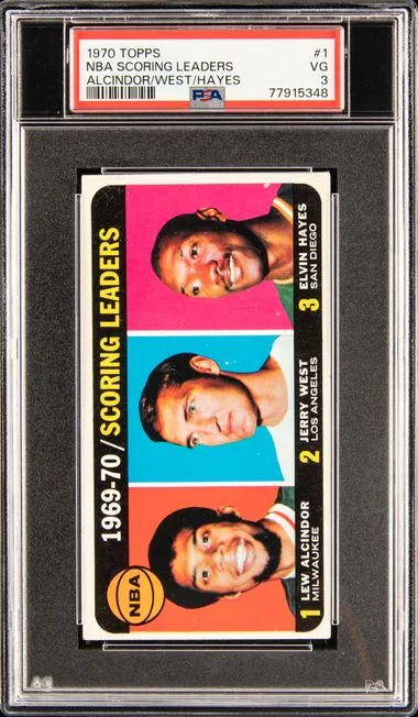 1970 Topps NBA Scoring Leaders #1 card image