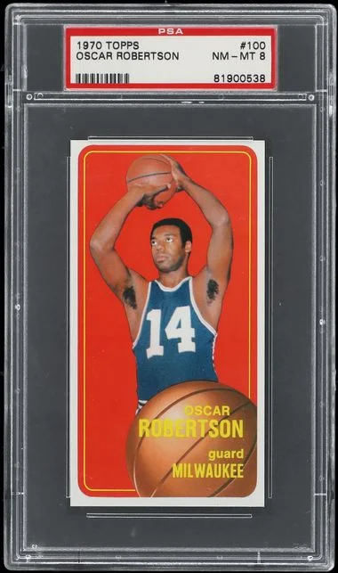 1970 Topps Oscar Robertson #100 card image