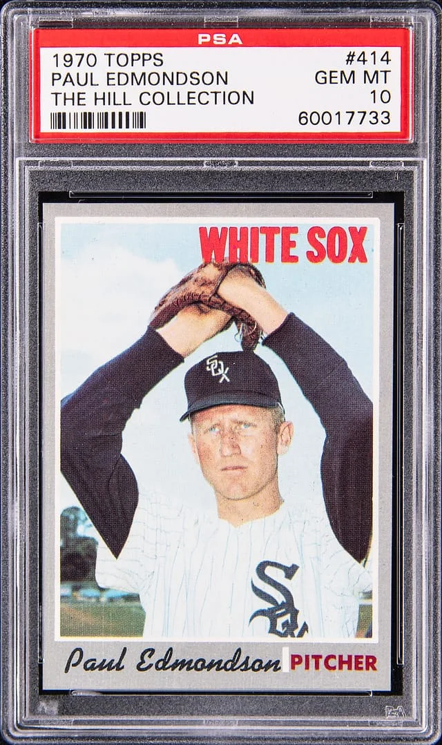1970 Topps Paul Edmonson #414 card image