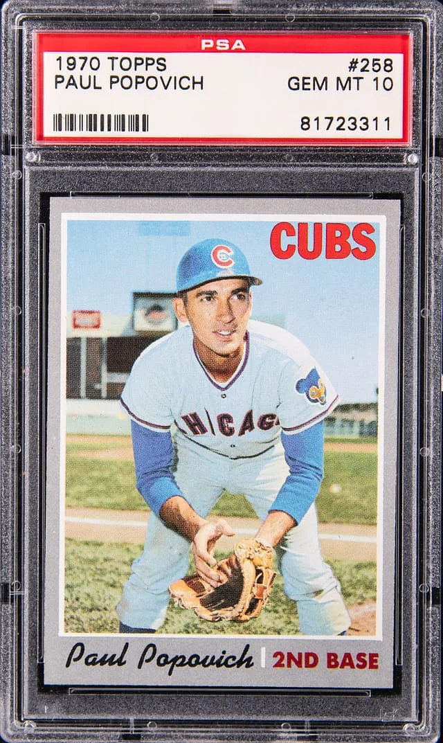 1970 Topps Paul Popovich #258 card image