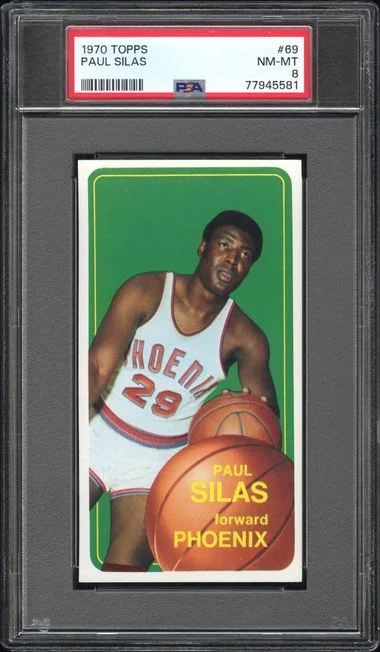 1970 Topps Paul Silas #69 card image