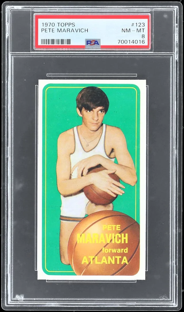 1970 Topps Pete Maravich #123 card image