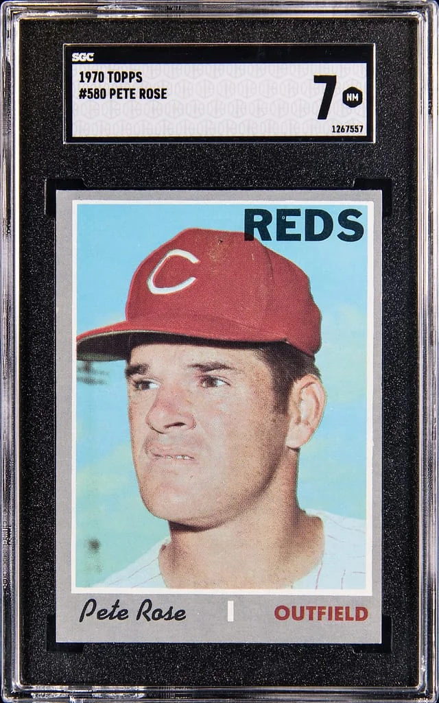 1970 Topps Pete Rose #580 card image
