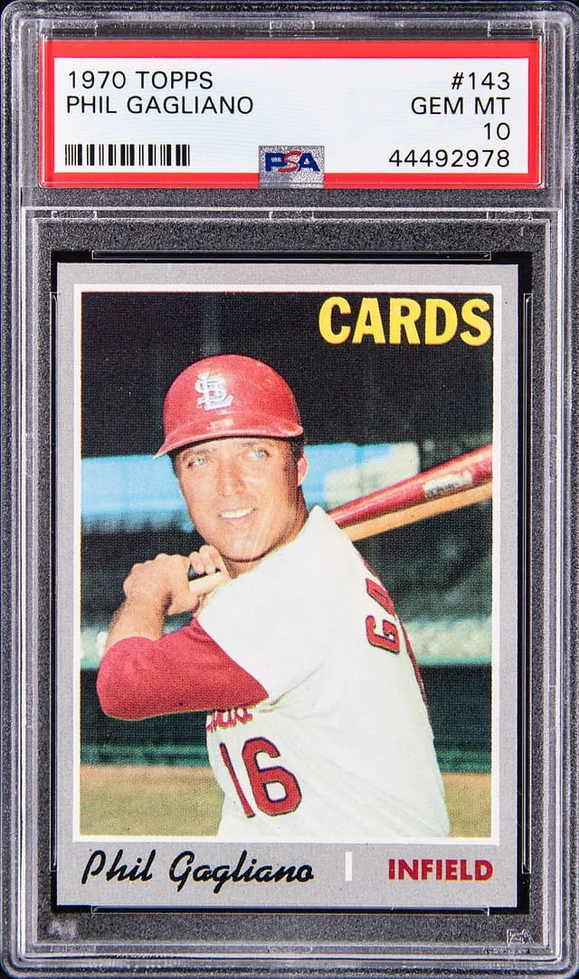 1970 Topps Phil Gagliano #143 card image