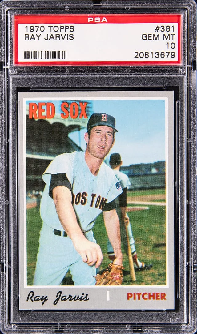 1970 Topps Ray Jarvis #361 card image