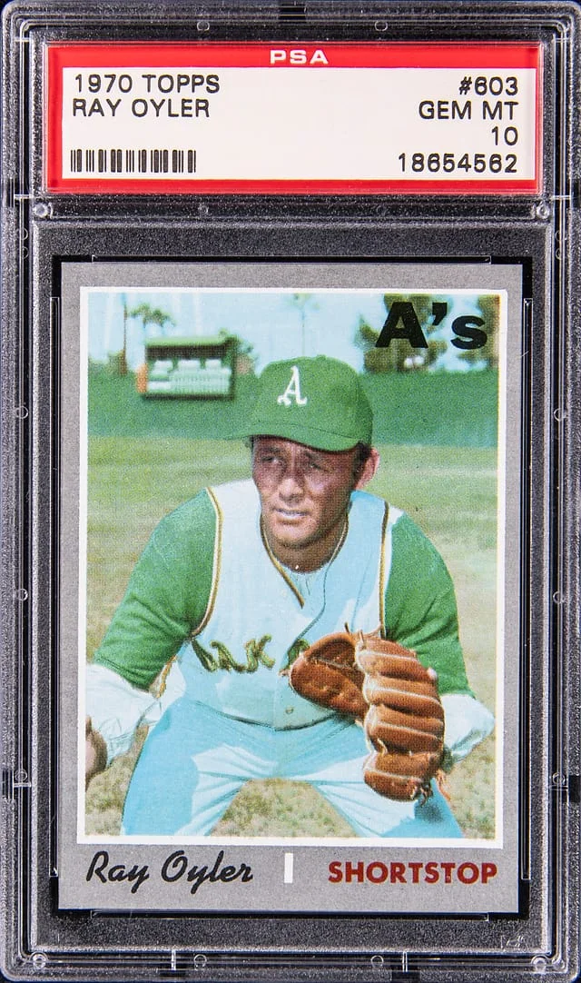 1970 Topps Ray Oyler #603 card image