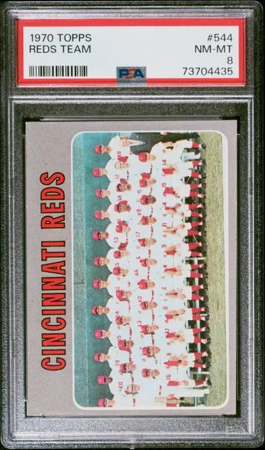 1970 Topps Reds Team #544 card image