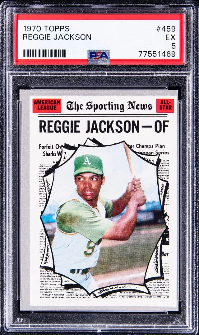 1970 Topps Reggie Jackson #459 card image
