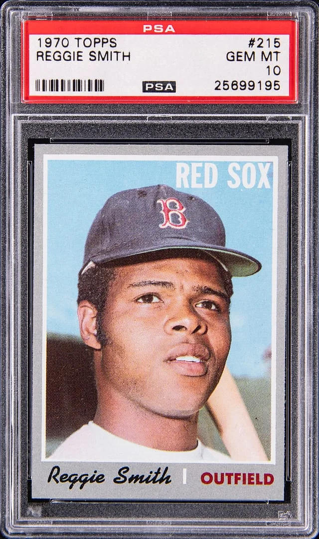 1970 Topps Reggie Smith #215 card image