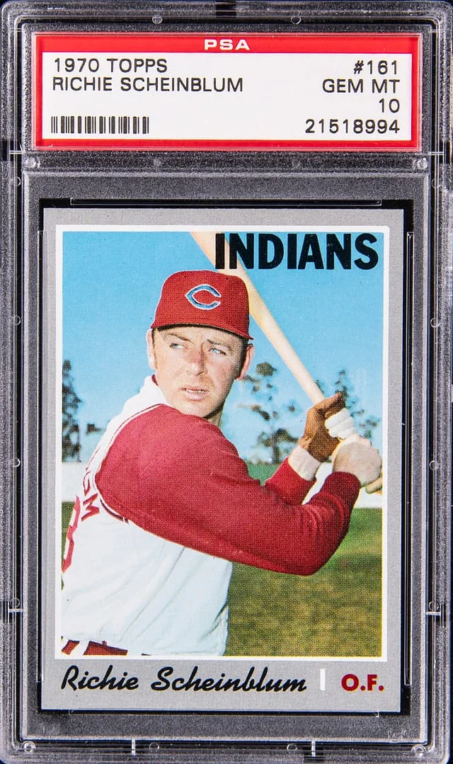 1970 Topps Richie Scheinblum #161 card image