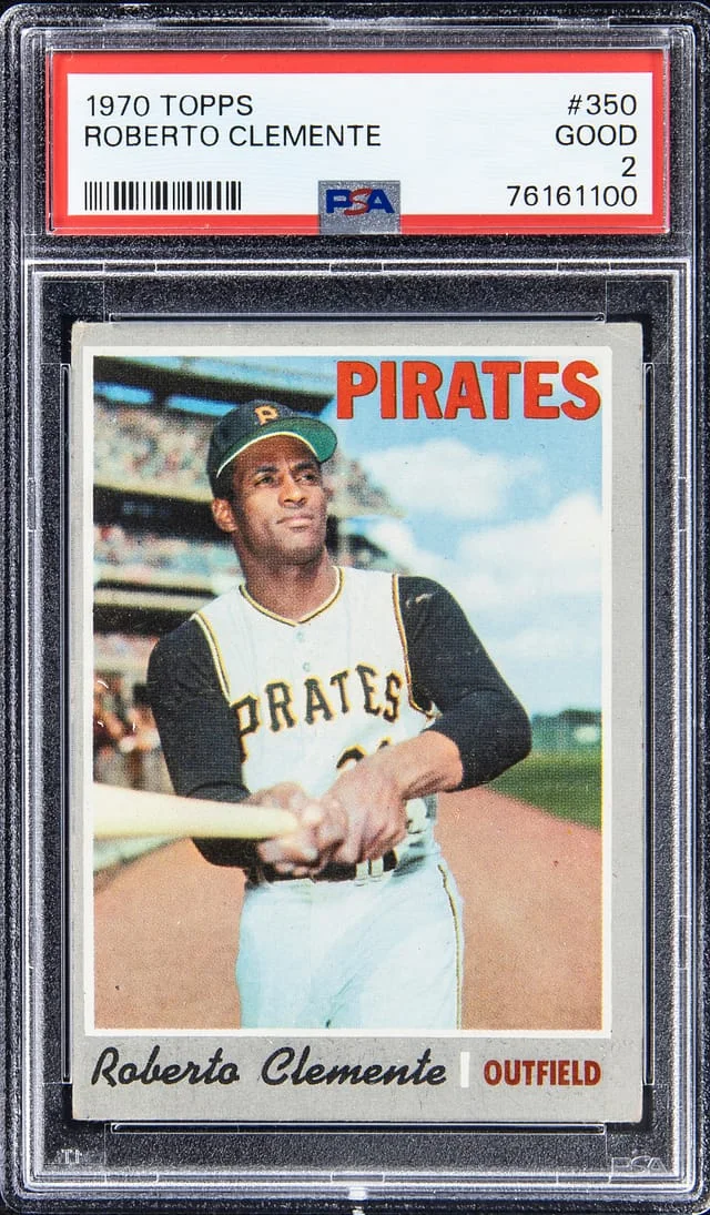 1970 Topps Roberto Clemente #350 card image