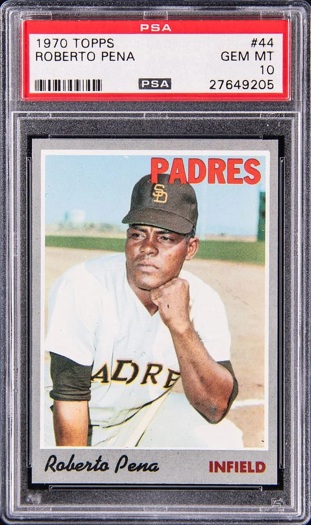 1970 Topps Roberto Pena #44 card image