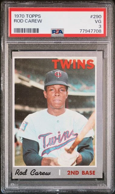 1970 Topps Rod Carew #290 card image