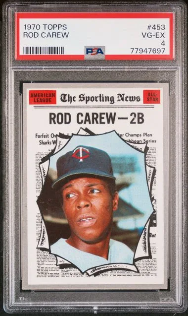 1970 Topps Rod Carew #453 card image
