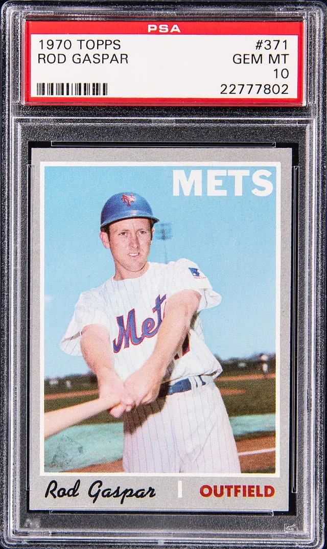 1970 Topps Rod Gaspar #371 card image