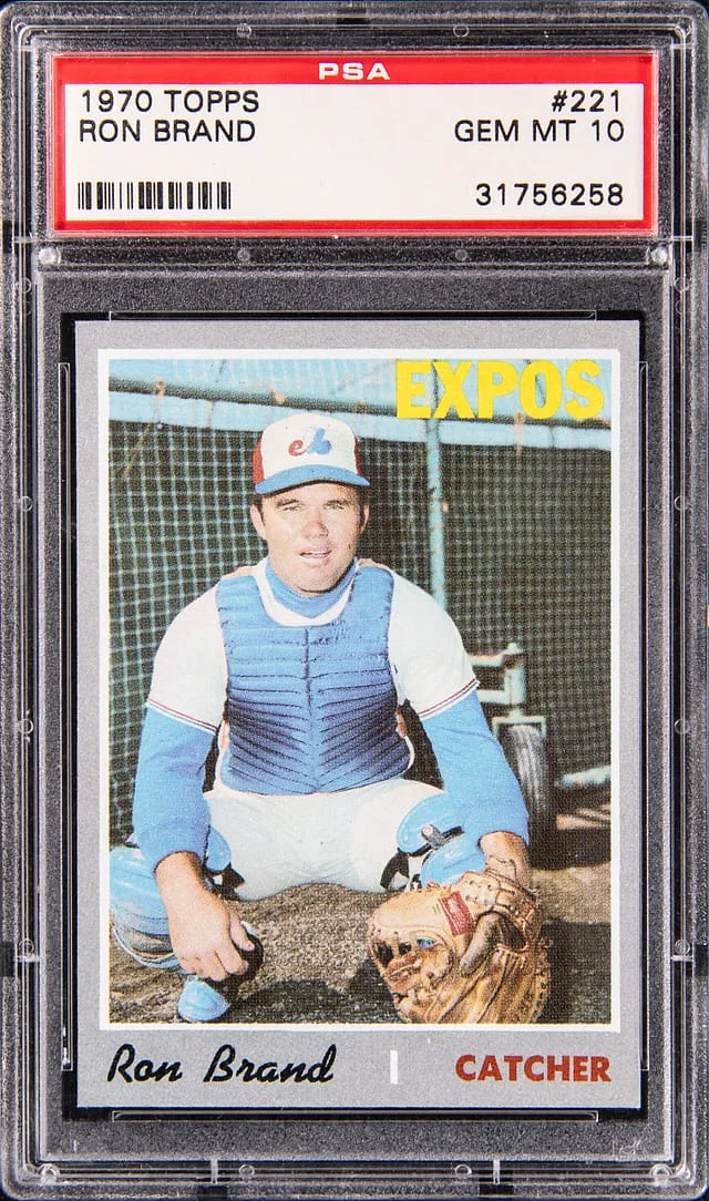 1970 Topps Ron Brand #221 card image