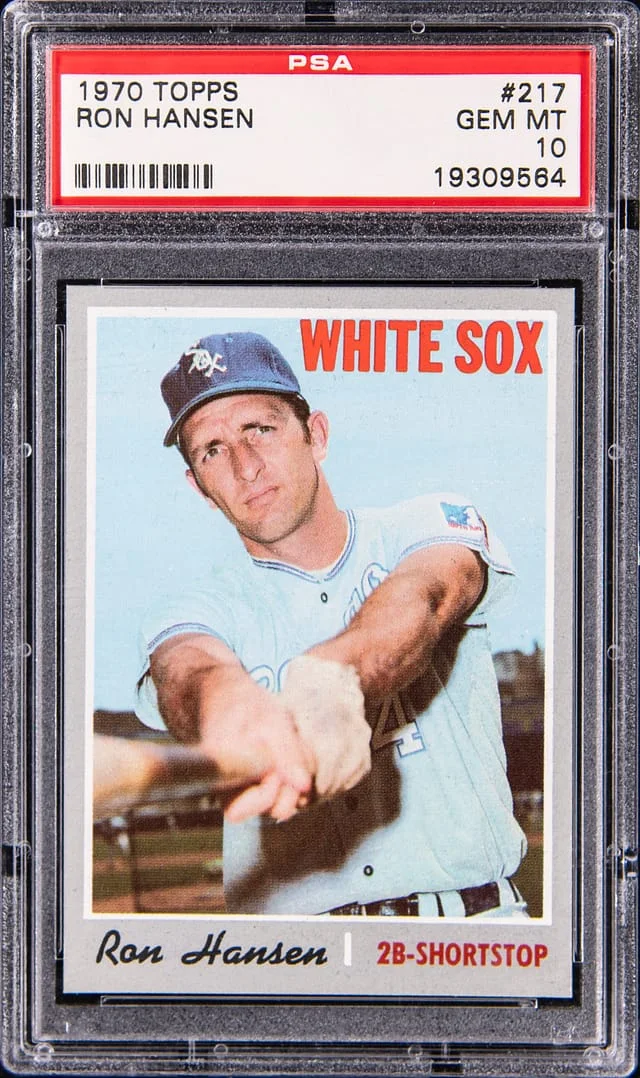 1970 Topps Ron Hansen #217 card image