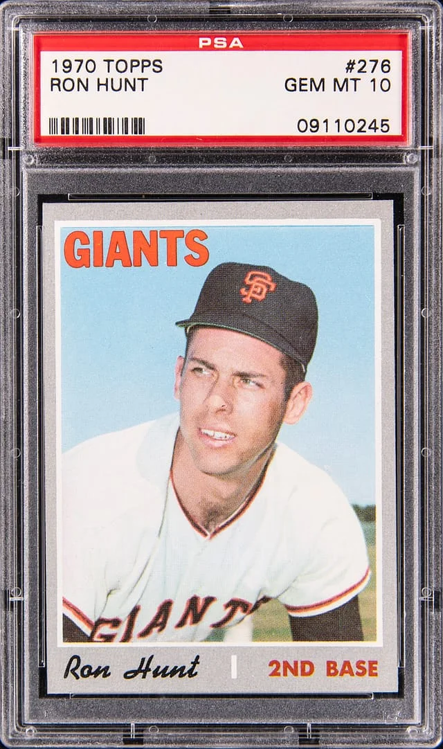 1970 Topps Ron Hunt #276 card image