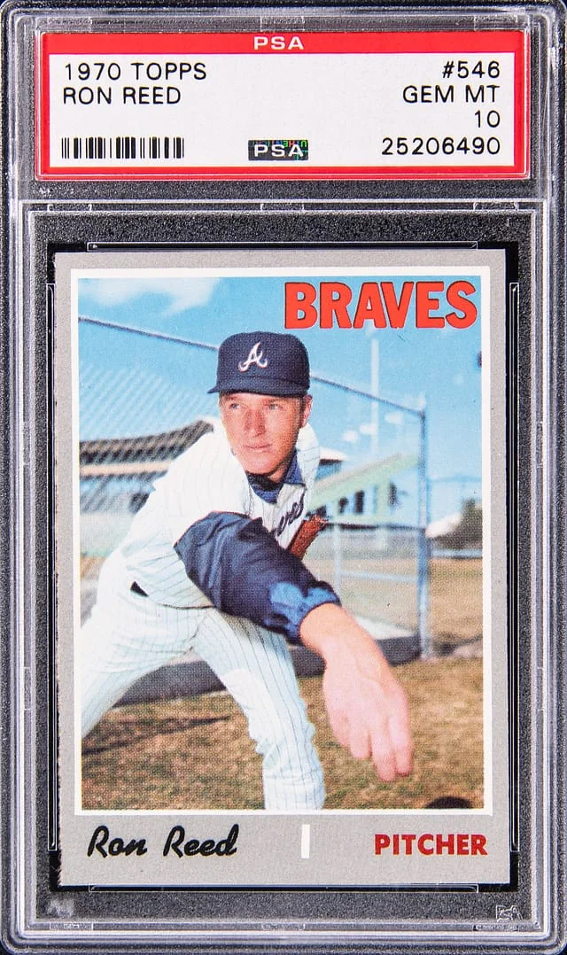 1970 Topps Ron Reed #546 card image