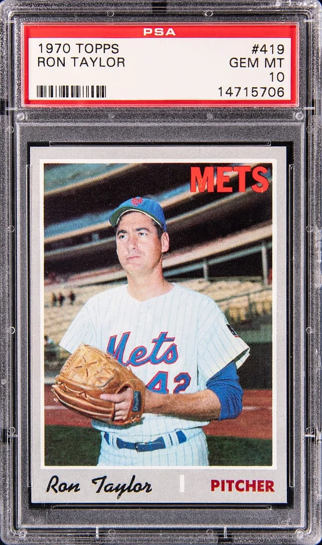 1970 Topps Ron Taylor #419 card image