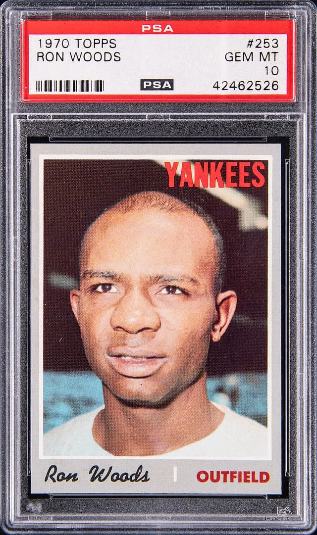 1970 Topps Ron Woods #253 card image