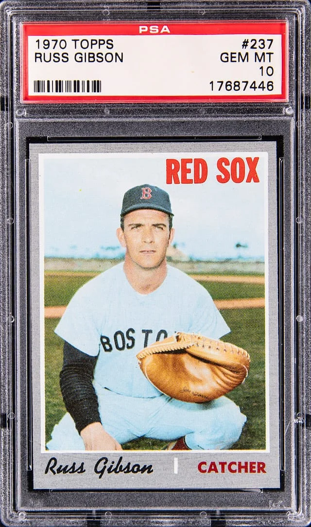 1970 Topps Russ Gibson #237 card image