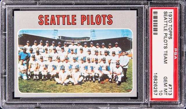 1970 Topps Seattle Pilots #713 card image