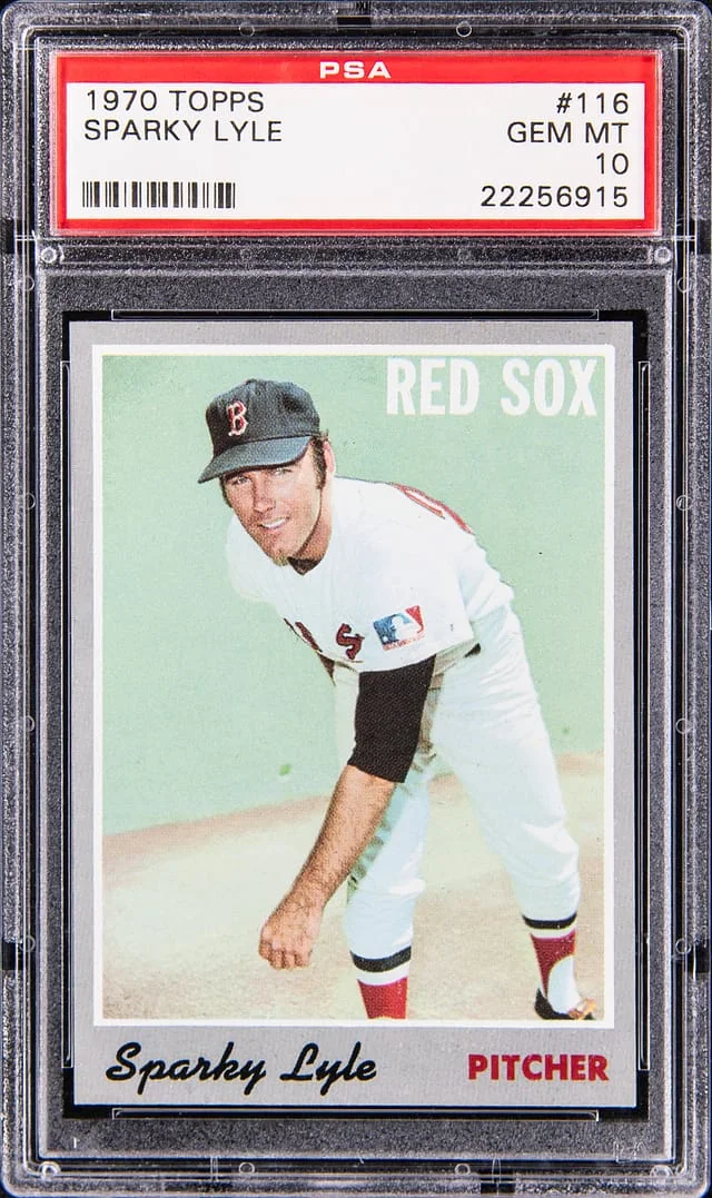 1970 Topps Sparky Lyle #116 card image