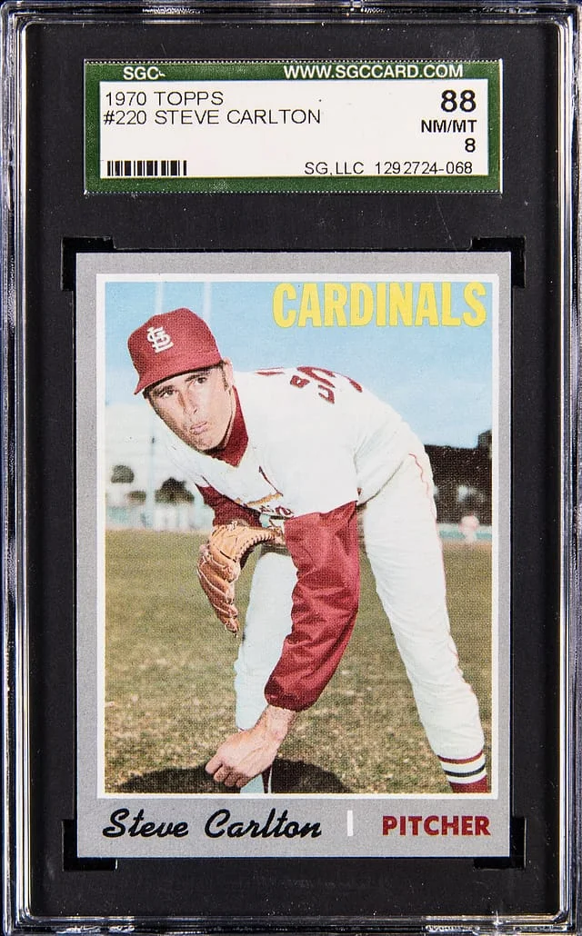 1970 Topps Steve Carlton #220 card image