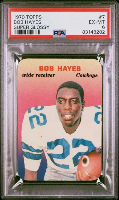 1970 Topps Super Bob Hayes Glossy #7 card image