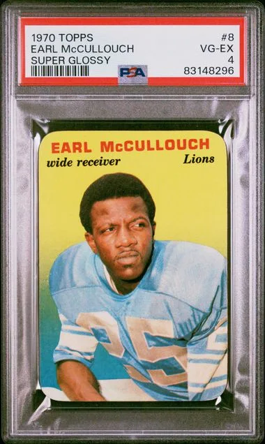 1970 Topps Super Earl Mccullouch Glossy #8 card image