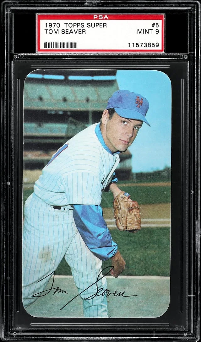1970 Topps Super Tom Seaver Short Print #5 card image