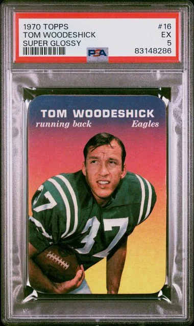 1970 Topps Super Tom Woodeshick Glossy #16 card image