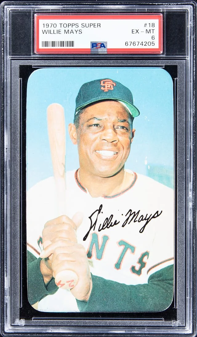 1970 Topps Super Willie Mays #18 card image