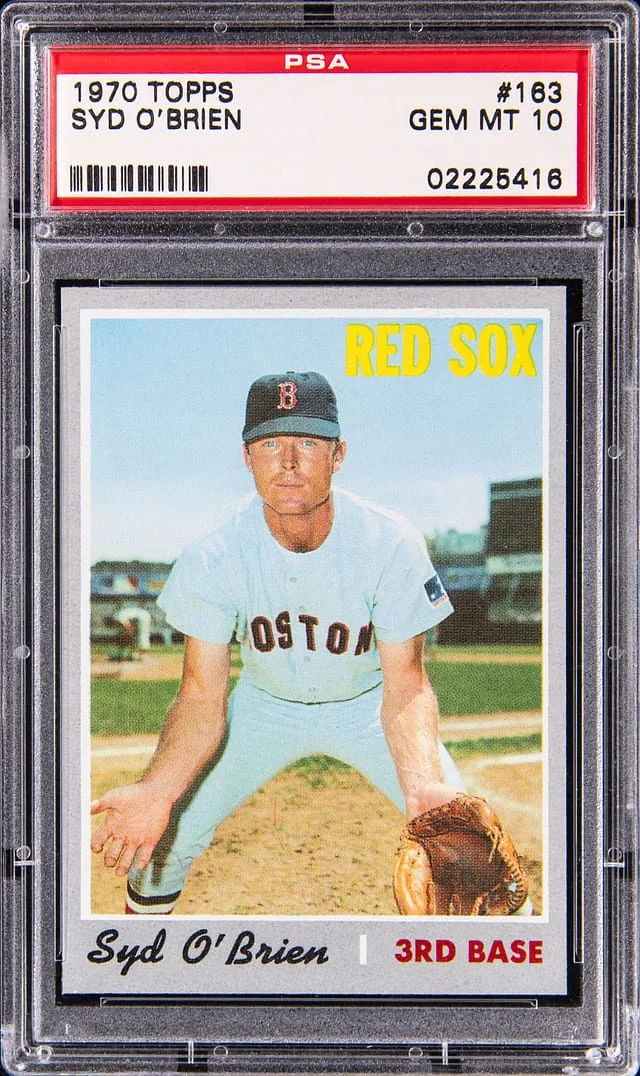 1970 Topps Syd O'Brien #163 card image